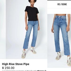 ReDone High Rise Stove Pipe perfect condition sz27 current redone online $250